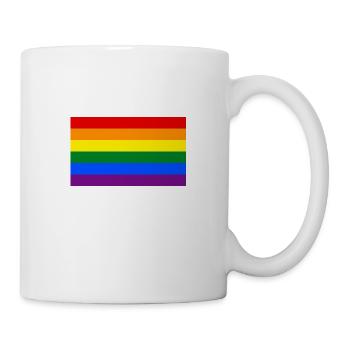 Rainbow flag - Mug - white - Right