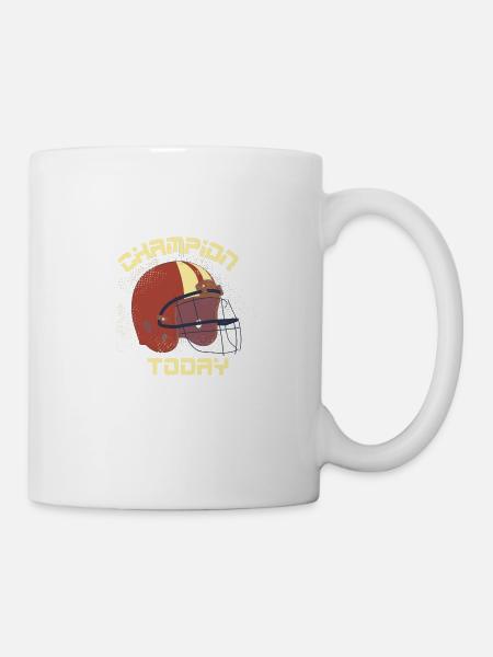 Football Shirt • Tackle Touchdown • Gift - Mug - white
