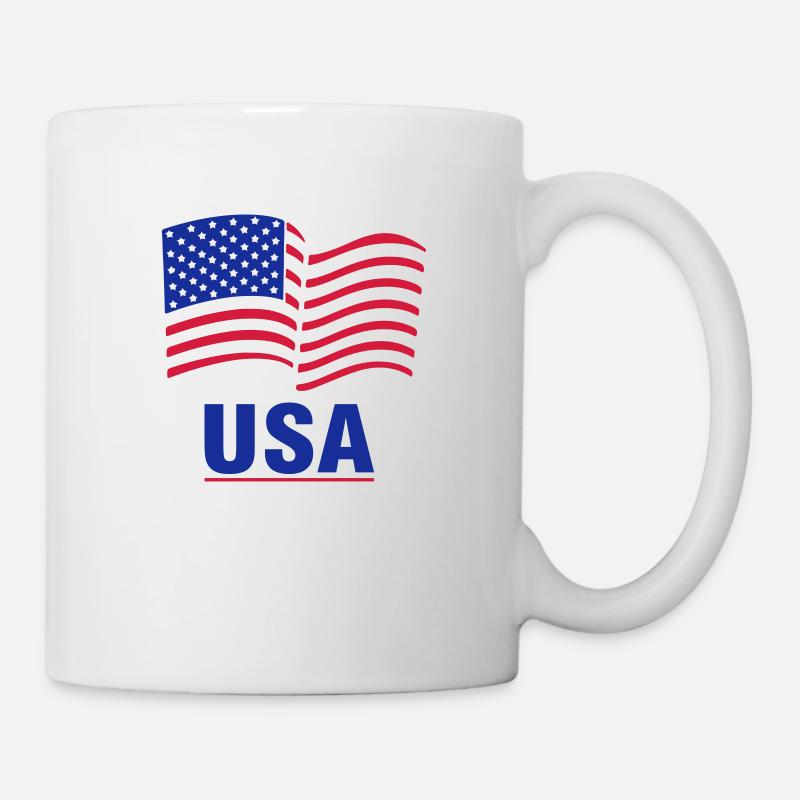 USA - Mug blanc - blanc