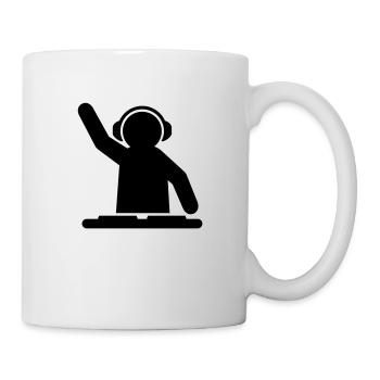 dj_vinyle___f1 - Tasse - Weiß - Rechts