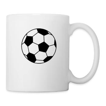 Ballon Foot Original - Personnalisable - Mug blanc - blanc - Droite