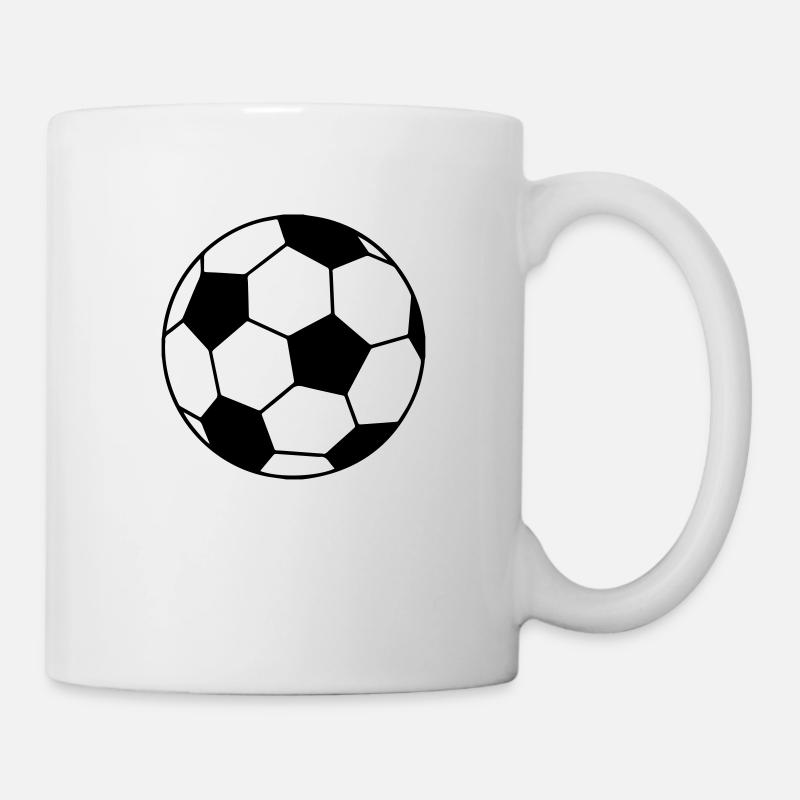 Ballon Foot Original - Personnalisable - Mug blanc - blanc