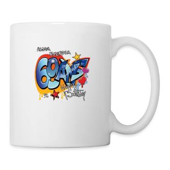 69 ans - Mug blanc - blanc - Droite