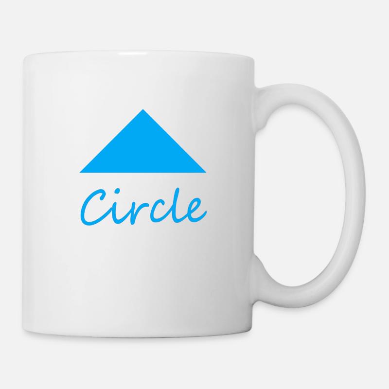 Mauvaise forme de cercle - Mug blanc - blanc