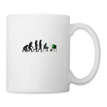 Evolution of Gamer Evolution - Tasse - Weiß - Rechts