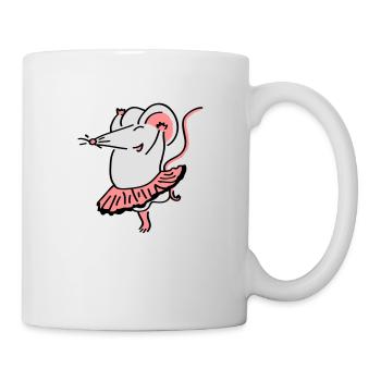Tanzmäuschen - Tasse - Weiß - Rechts