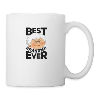 Beste Oma der Welt liebe Oma - Geschenkidee - Tasse - Weiß - Rechts