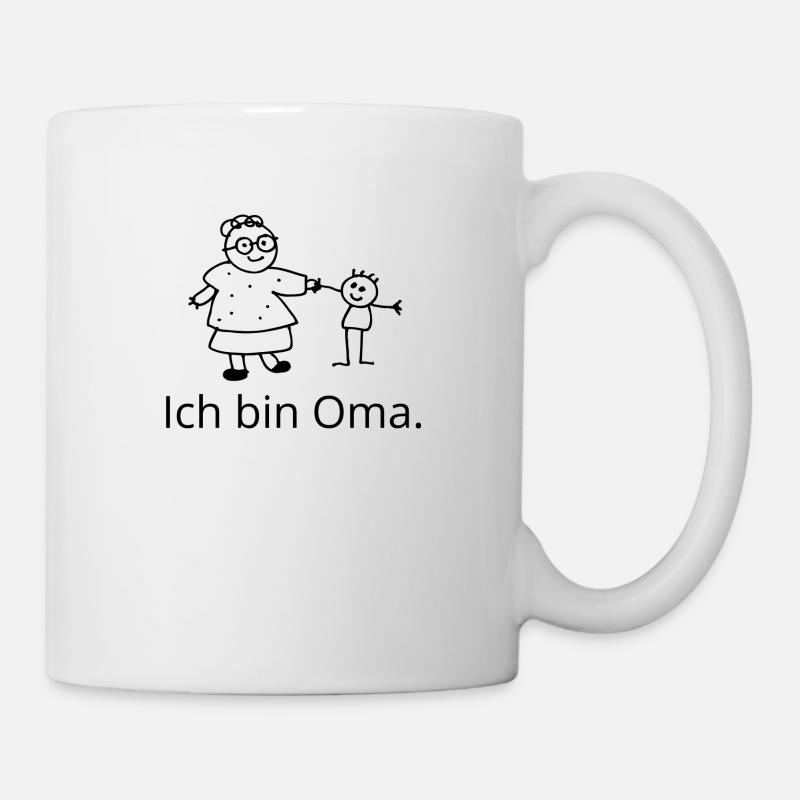 Ich bin Oma - Tasse - Weiß