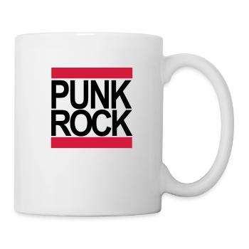 punk rock - Mug blanc - blanc - Droite