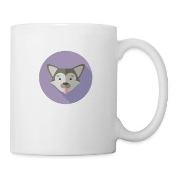 Vector Husky - Tasse - Weiß - Rechts