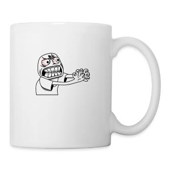 Angry Meme - Tasse - Weiß - Rechts