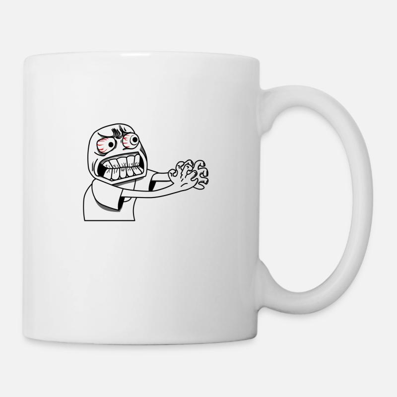 Mèmes en colère - Mug blanc - blanc