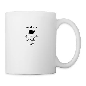 Jogging Running Running Jogging Sport Running group - Mug blanc - blanc - Droite