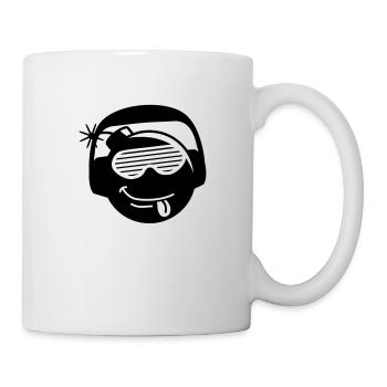 dj_bomb - Tasse - Weiß - Rechts