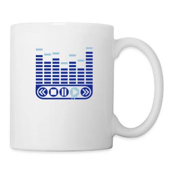 music_player_1_f2 - Mug - white - Right