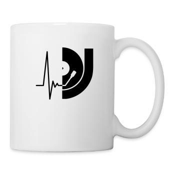 music_pulse_dj - Tasse - Weiß - Rechts