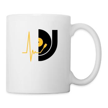 music_pulse_dj - Tasse - Weiß - Rechts