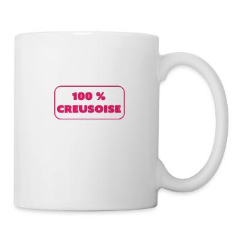 100% Creusoise! - Tasse - Weiß - Rechts