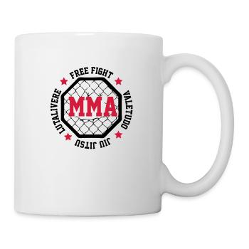MMA - Tasse - Weiß - Rechts