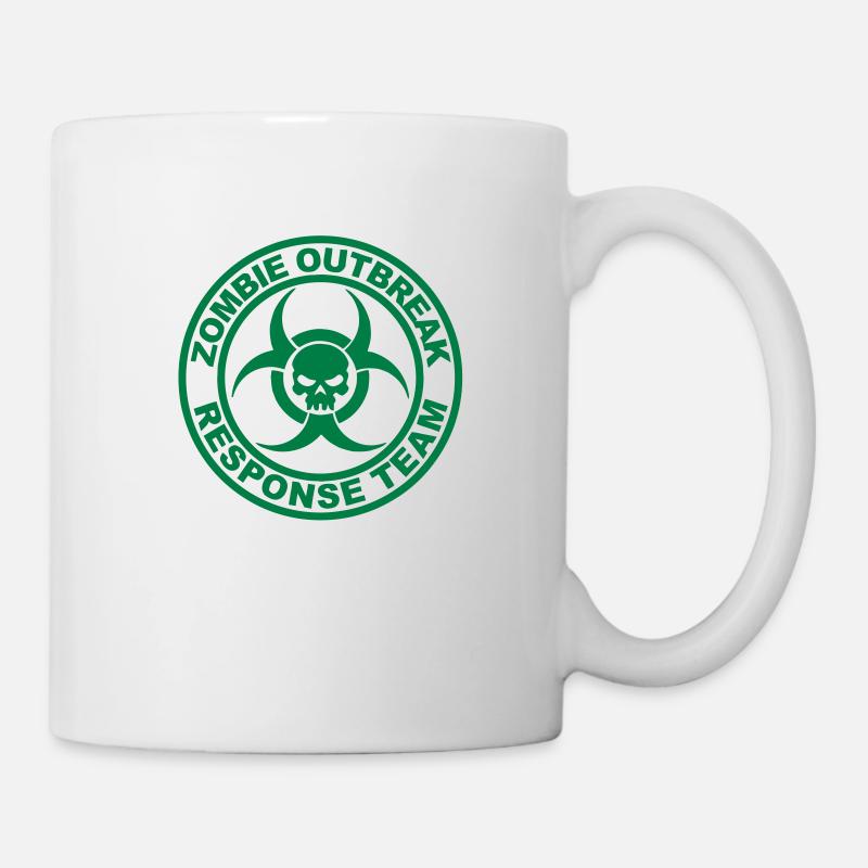 Zombie Outbreak Response Team - Mug blanc - blanc
