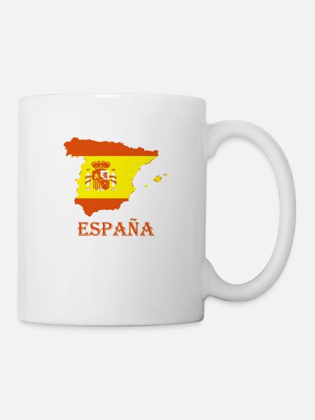 España - Mug blanc - blanc