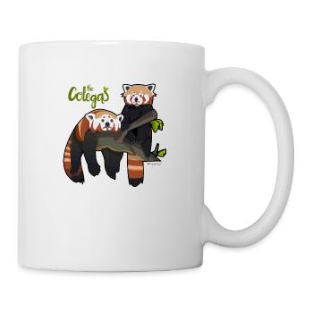 Les amis - Mug blanc - blanc - Droite