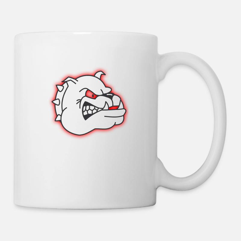 Comic Style Shirt Chien - Mug blanc - blanc