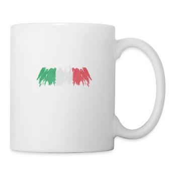 Italy flag, Italian flag - Mug - white - Right