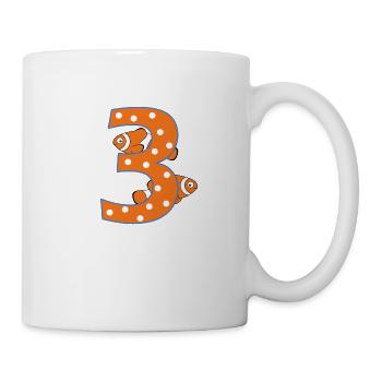 Nemo Anemonefish Third Birthday - Mug - white - Right