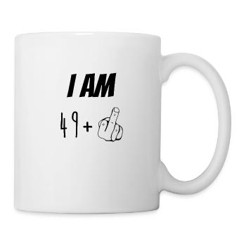 J'ai 50 ans - Mug blanc - blanc - Droite