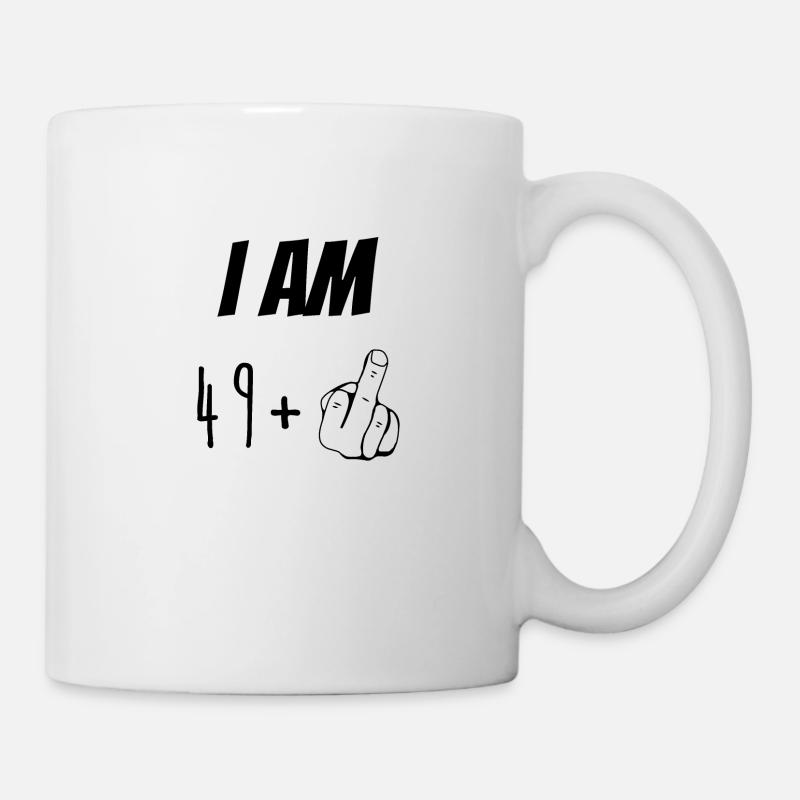J'ai 50 ans - Mug blanc - blanc