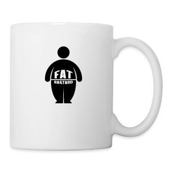 Fat Bastards: Version 2 - Tasse - Weiß - Rechts