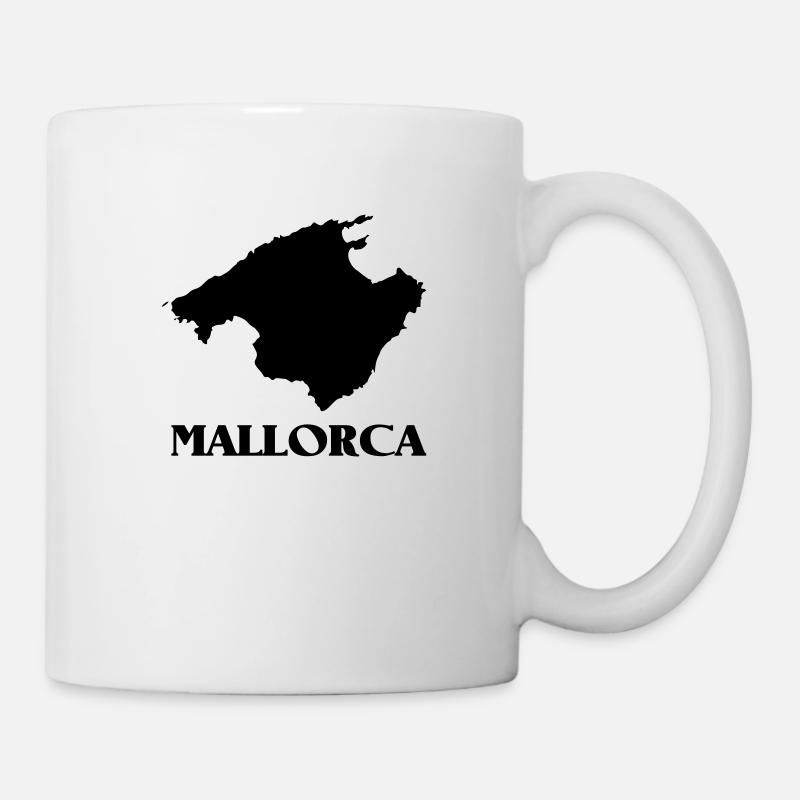 mallorca - Tasse - Weiß