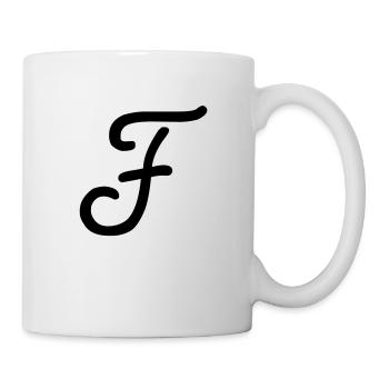 f - Tasse - Weiß - Rechts