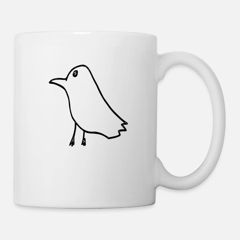 raven - Mug - white