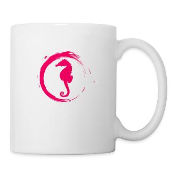 sea horse - Mug - white - Right