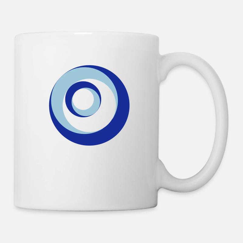 anneaux !!! - Mug blanc - blanc
