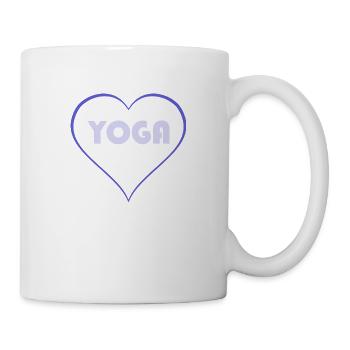yoga - Mug blanc - blanc - Droite