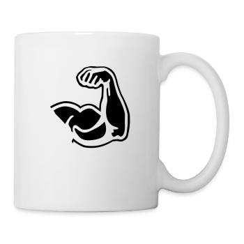bicep_1__f1 - Tasse - Weiß - Rechts