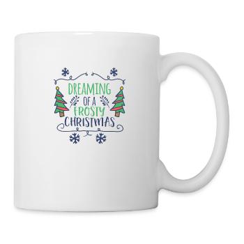Weihnachten Christmas Frosty Dreaming - Tasse - Weiß - Rechts