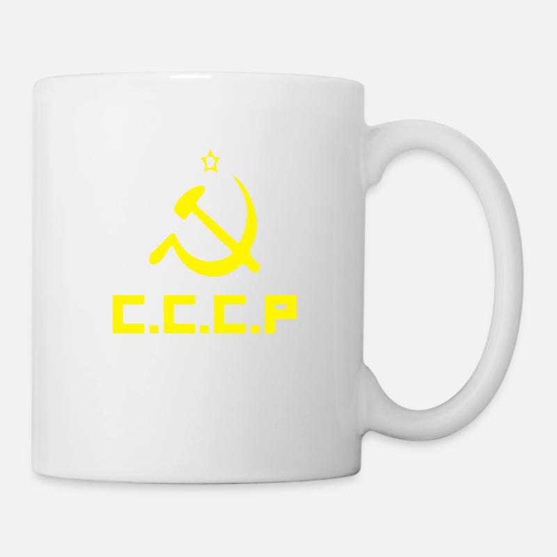 sovietunioncccp - Tasse - Weiß