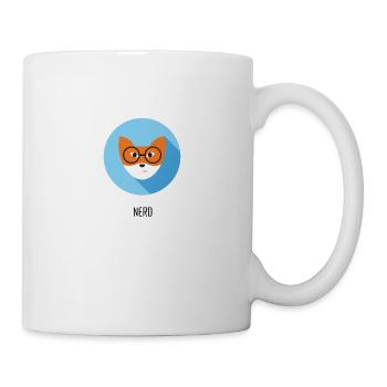 Nerd - Mug blanc - blanc - Droite