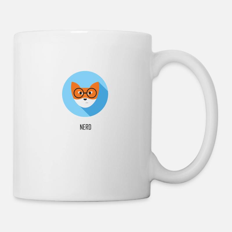 Nerd - Mug blanc - blanc