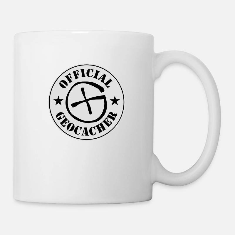 Geocaching - Tasse - Weiß
