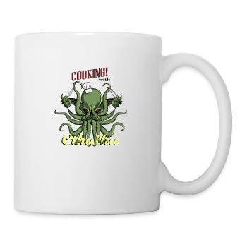 Cooking with Cthulhu! - Mug - white - Right