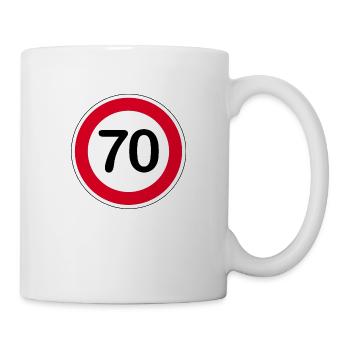 70 - Mug blanc - blanc - Droite