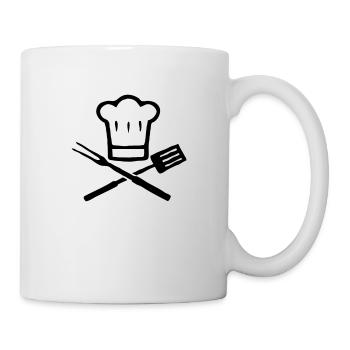 BBQ - Tasse - Weiß - Rechts