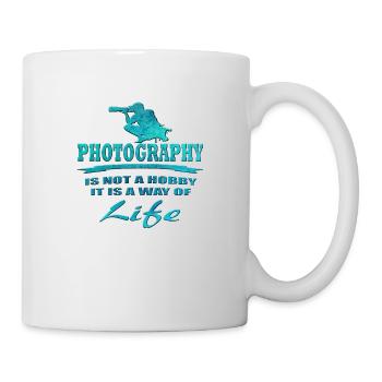 Fotografie - Tasse - Weiß - Rechts