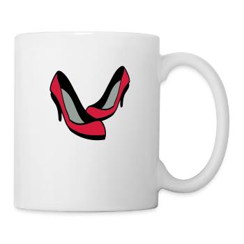 schuhe - Tasse - Weiß - Rechts