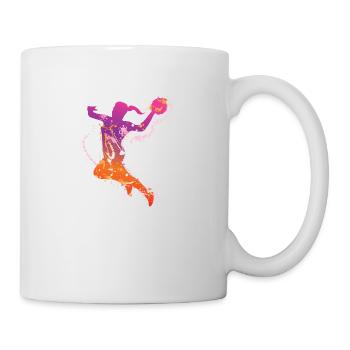 handball female uk - Mug - white - Right